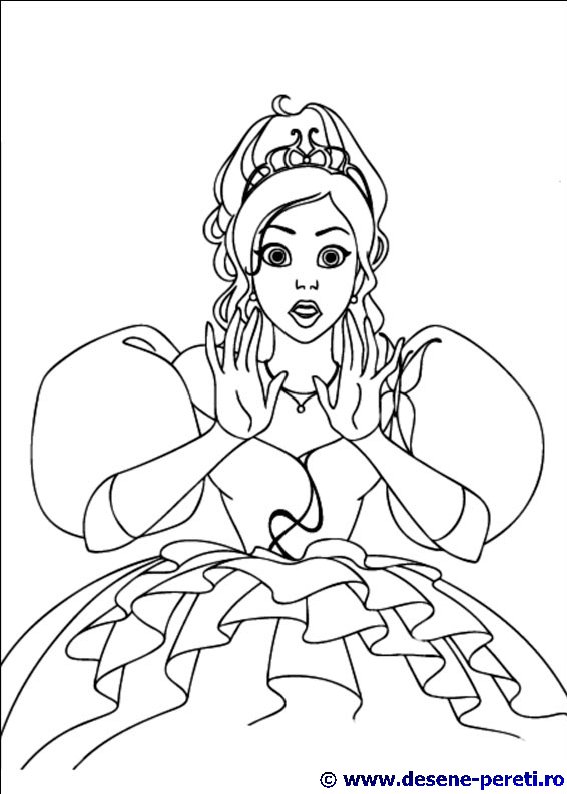 frumoasa adormita desene colorat